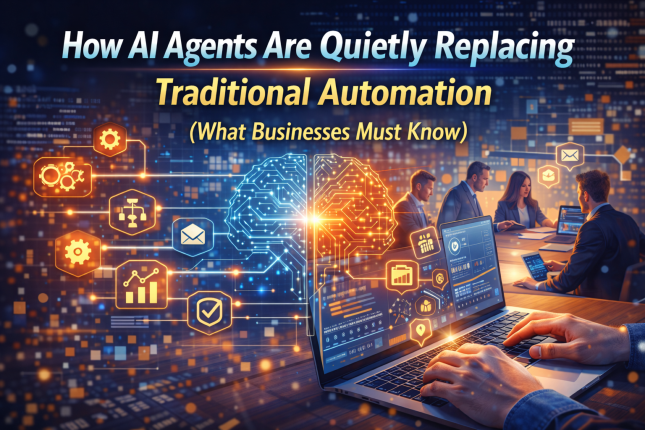 How AI Agents Are Replacing Traditional Automation (What Businesses ...