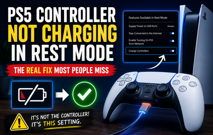 PS5 Controller Not Charging