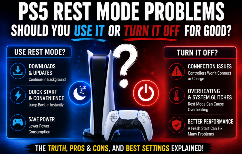 PS5 Rest Mode Problems