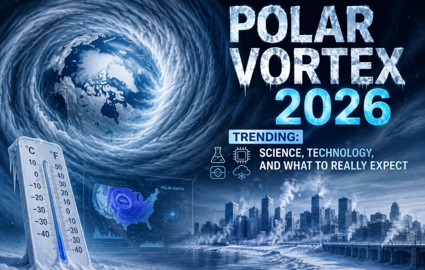 Polar vortex science meets storm