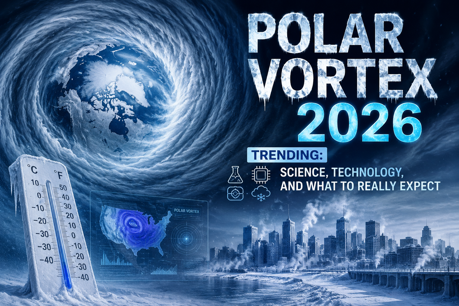 Polar vortex science meets storm
