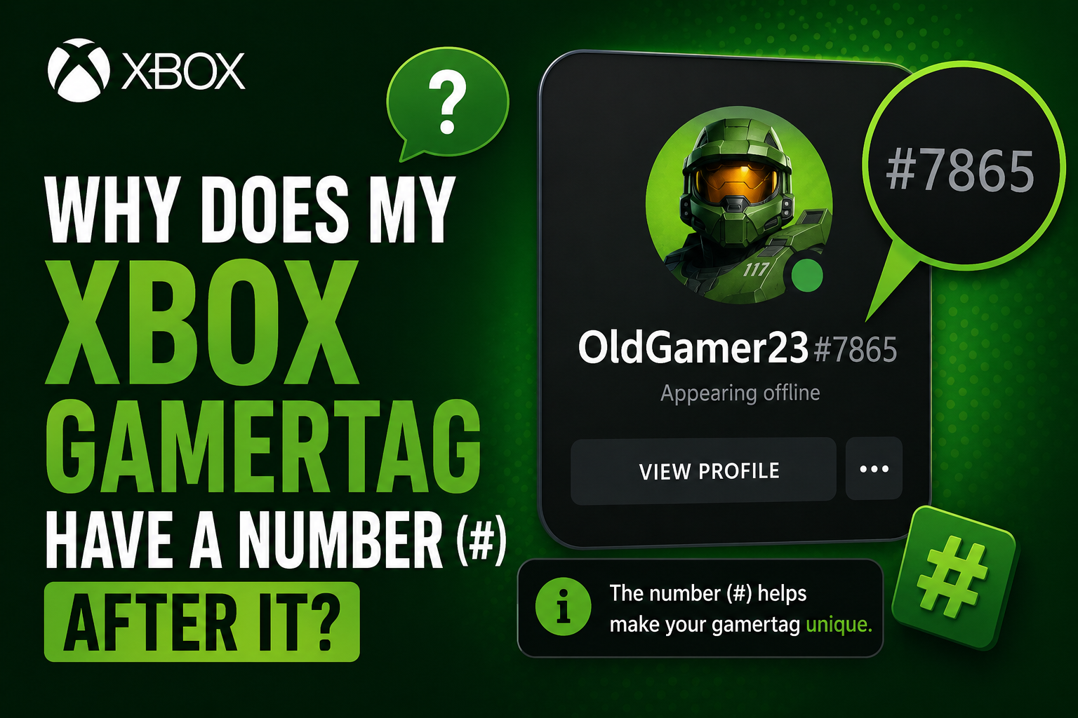 Xbox Gamertag Have a Number