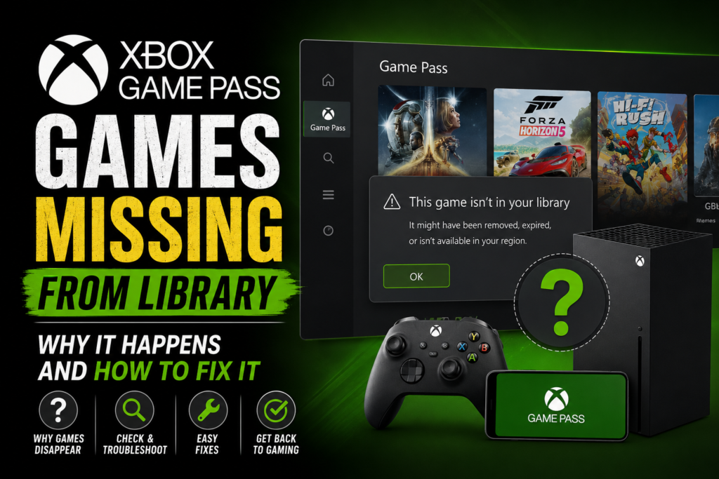 Xbox Game Pass Not Working