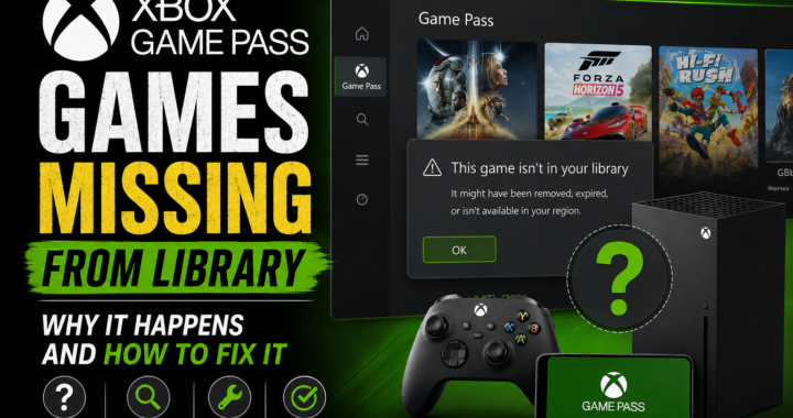 Xbox Game Pass Not Working